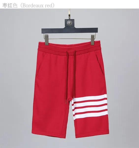 Adidas Originals Three-Stripe Shorts Bordeaux Red - 1