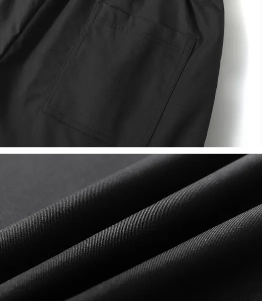 Design Layered Collar Polo Black with Red Stripe Detail Polo Shirt - 22