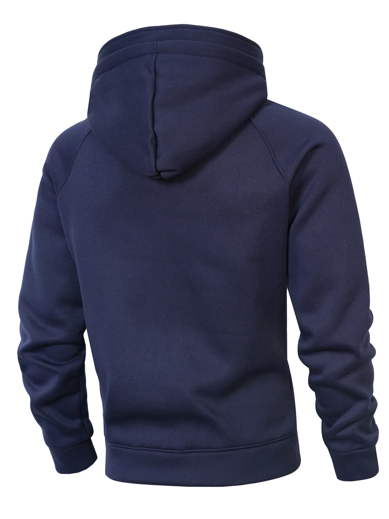 Design Zip-Up Hoodie with Utility Pockets Charcoal Gray Hoodie - 12