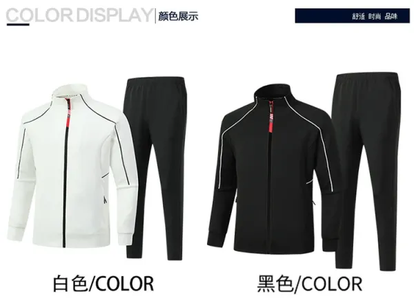 Design Technical Windbreaker White Black Trim Jacket Outerwear.windbreaker - 14