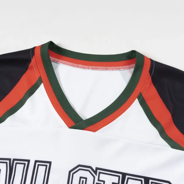 Design Kingson All Star Jersey White / Black / Red Jersey - 11