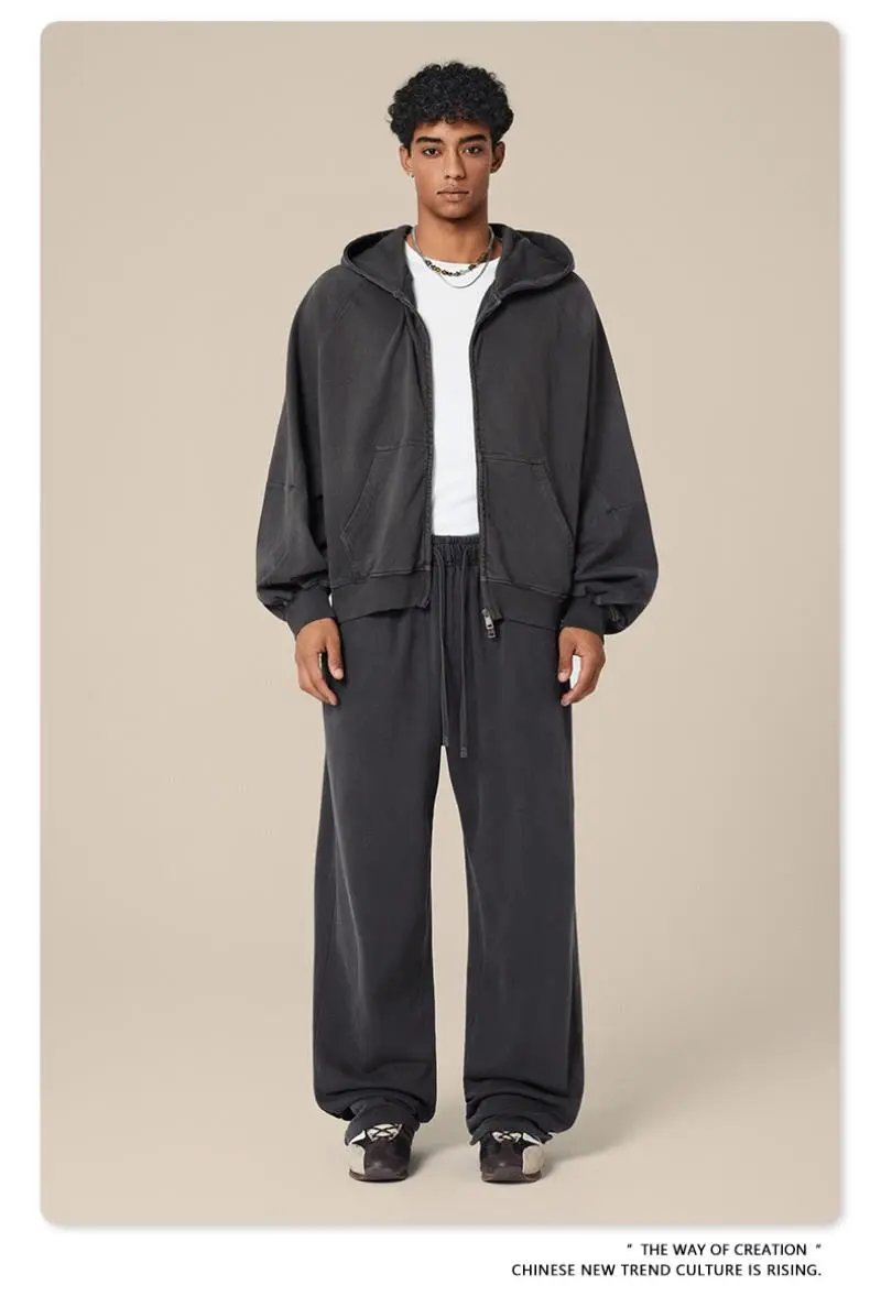 Design BE Thrived Medium Gray Drawstring Waist Pants - 41