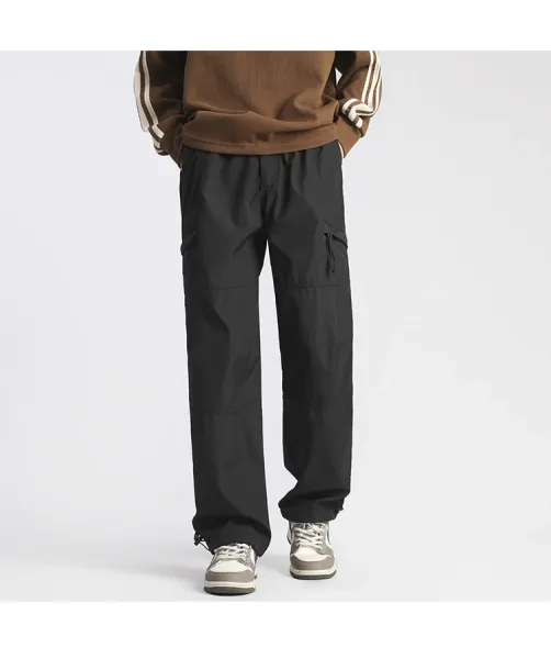 Design Cargo Pants Black Streetwear Pants - 25
