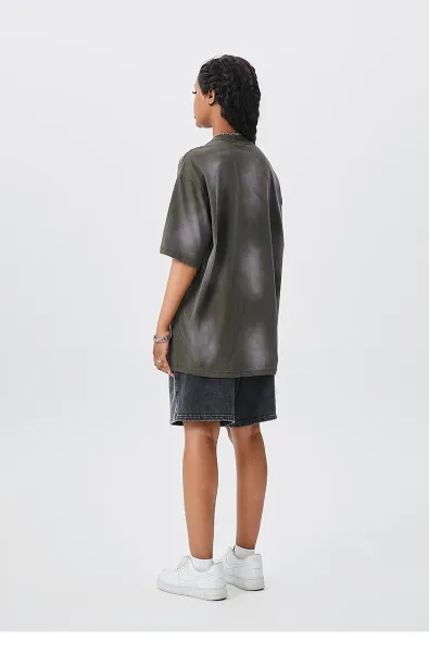 Design TILANI Steel Gray Oversized T-Shirt T-Shirts - 21