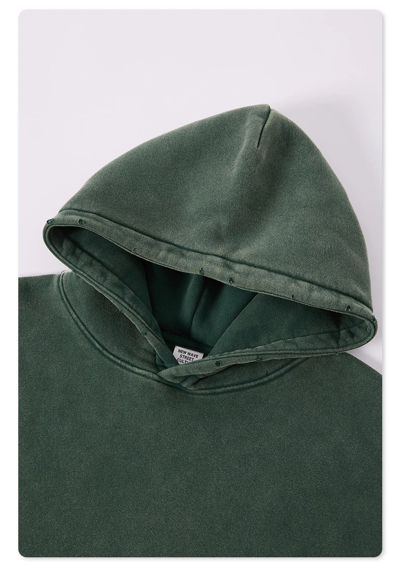 Design BE Thrived Washed Brown Hoodie - 54