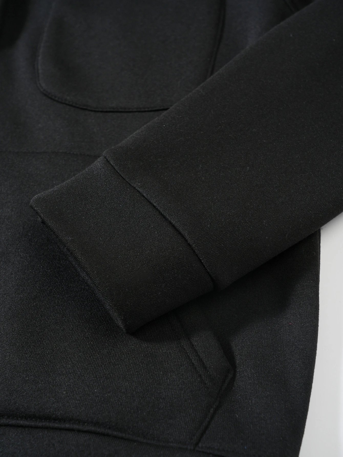 Design Zip-Up Hoodie with Utility Pockets Charcoal Gray Hoodie - 22