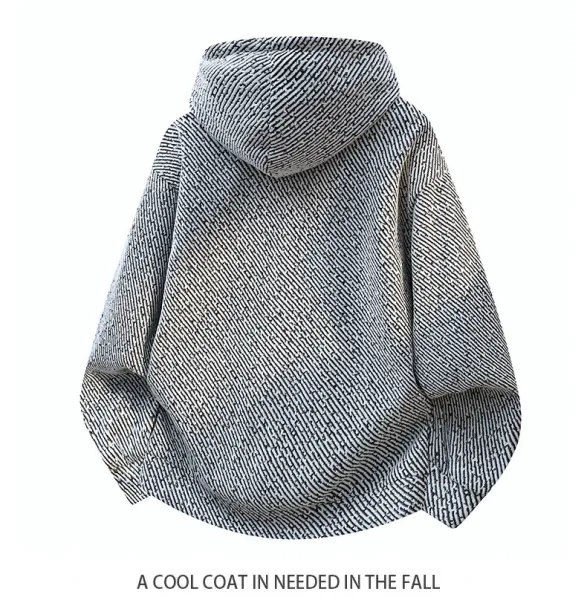Design Corduroy Hoodie Black - 13