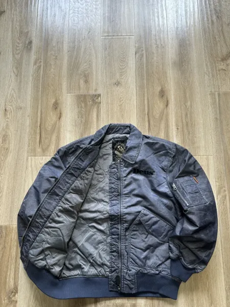 Design Deus Ex Machina Records x Japan Bomber Jacket Gray Outerwear.jacket - 20
