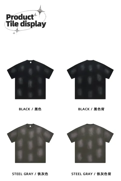 Design TILANI Steel Gray Oversized T-Shirt T-Shirts - 27