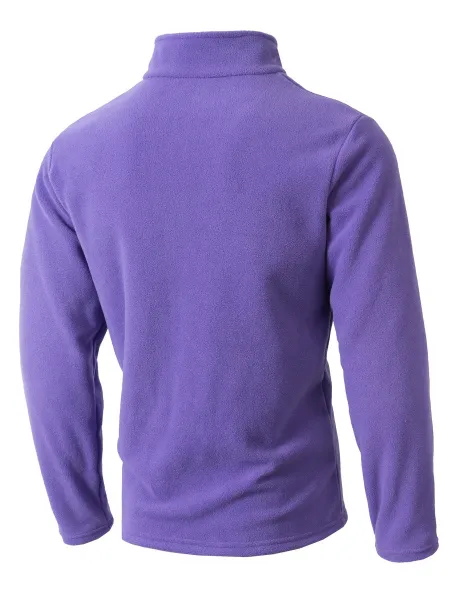 Design Quarter-Zip Fleece Pullover Black Sweater - 44