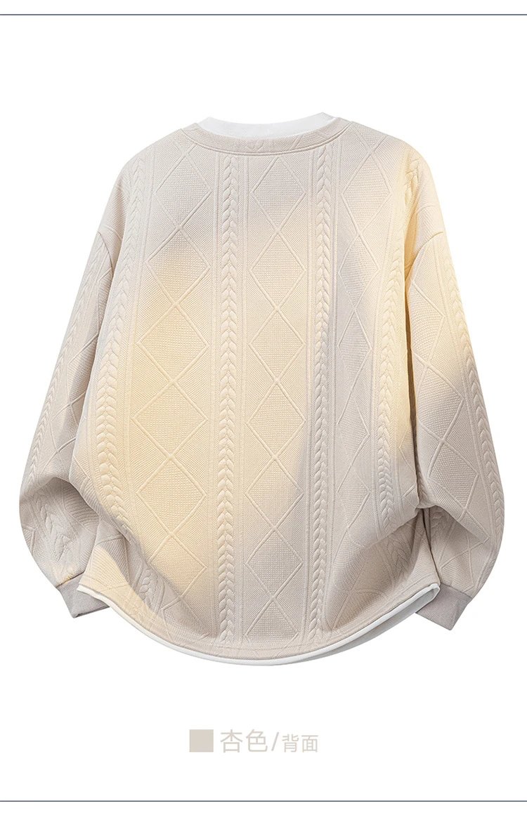 NASA x Design Gradient Knit V-Neck Sweater Multicolor - 14
