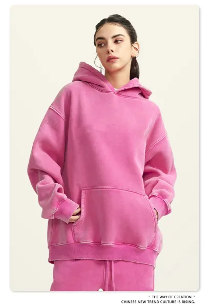 Design BE Thrived Washed Brown Hoodie - 32