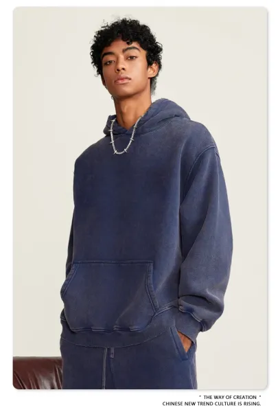 Design BE Thrived Washed Brown Hoodie - 39