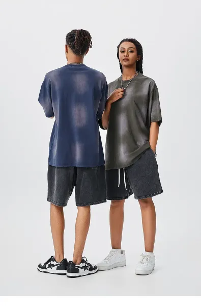 Design TILANI Steel Gray Oversized T-Shirt T-Shirts - 26