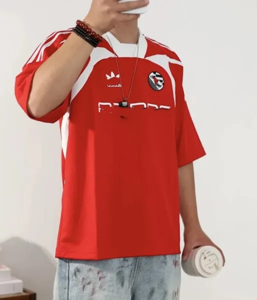 Adidas Originals Soccer Jersey Red / White - 1