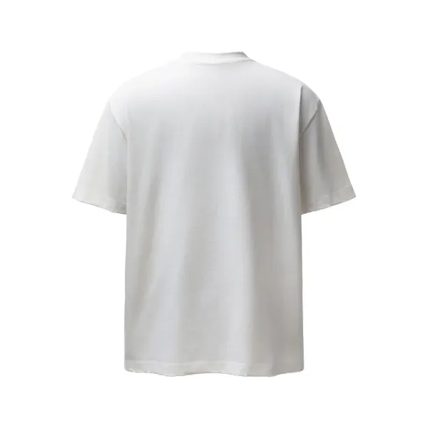 Miu Miu Stitched Logo White T-Shirt - 5