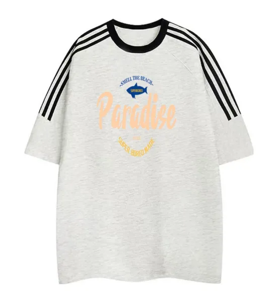 Design Super Bored Made Paradise Navy T-Shirt T-Shirts - 3