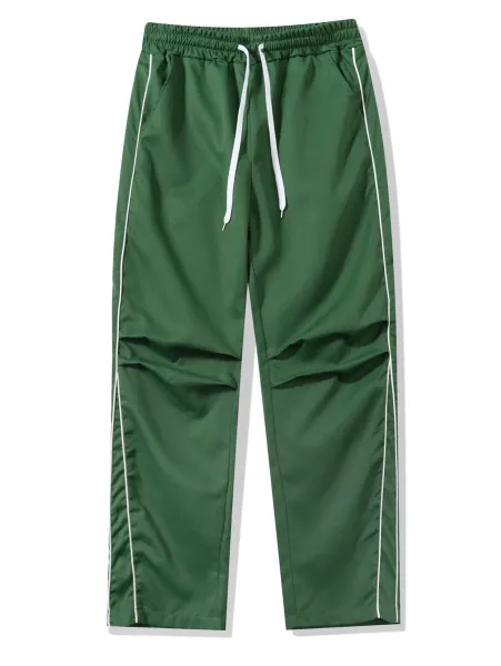 Off-White Cargo Pants Beige with Black Stripe Pants - 22