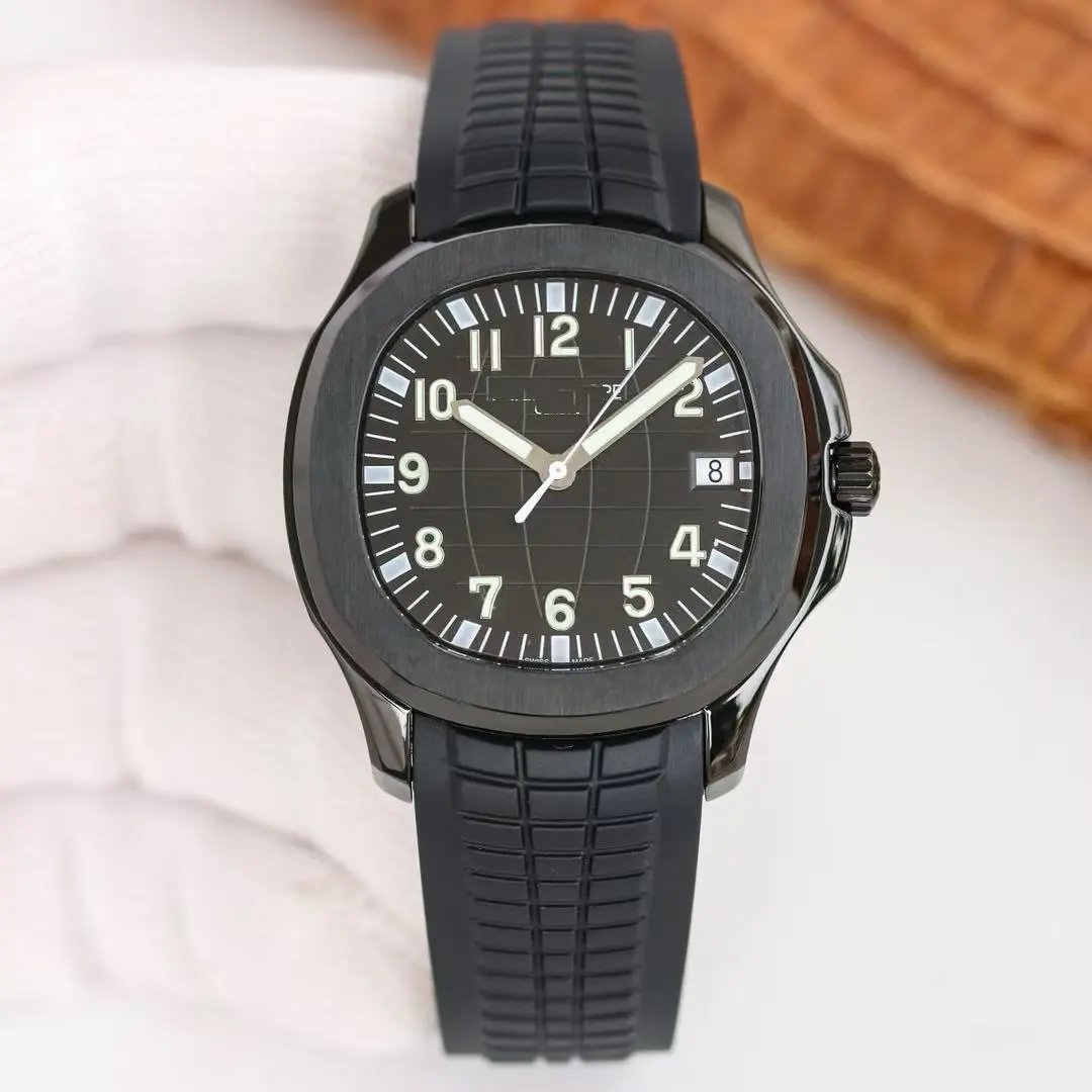 Patek Philippe Aquanaut Black Ceramic Chronograph Watch Watches