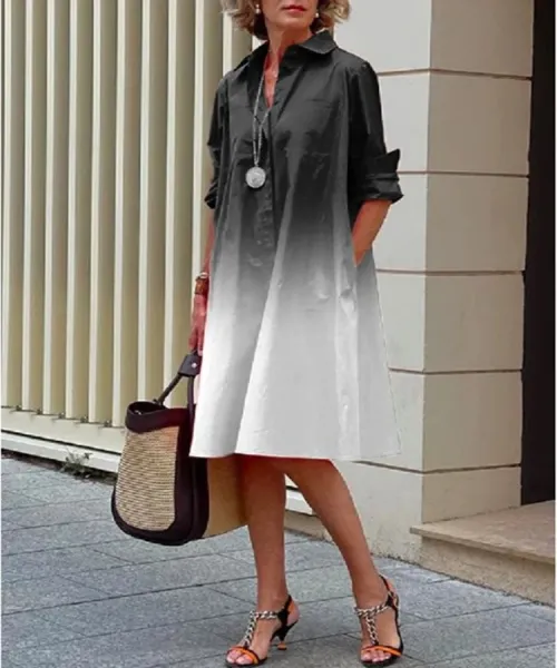 Design Oversized Pink Trench Coat Dress Outerwear - 4