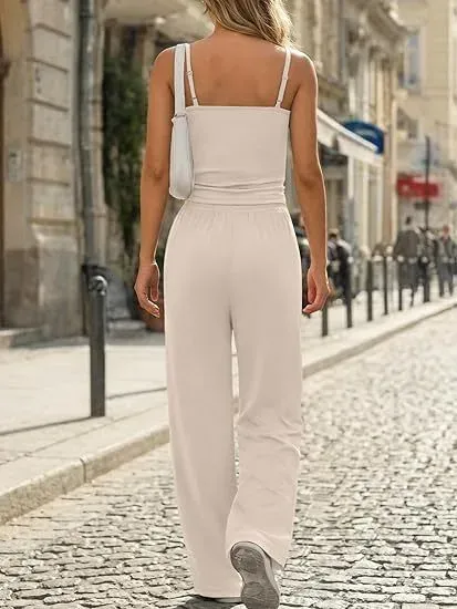 Design Wide-Leg Drawstring Pants Black - 25