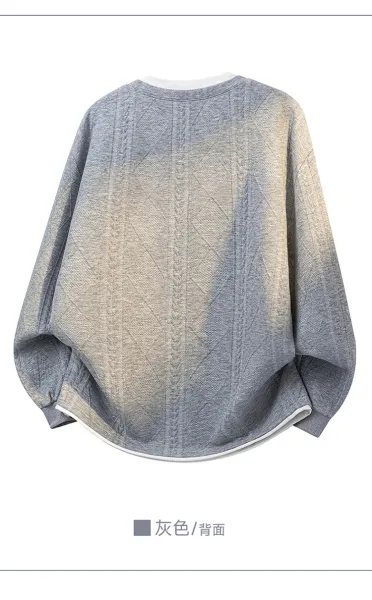 NASA x Design Gradient Knit V-Neck Sweater Multicolor - 16