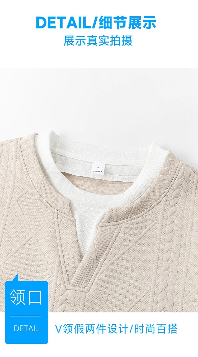 NASA x Design Gradient Knit V-Neck Sweater Multicolor - 17