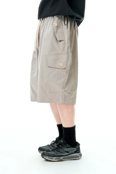 Design Cargo Shorts Black - 15