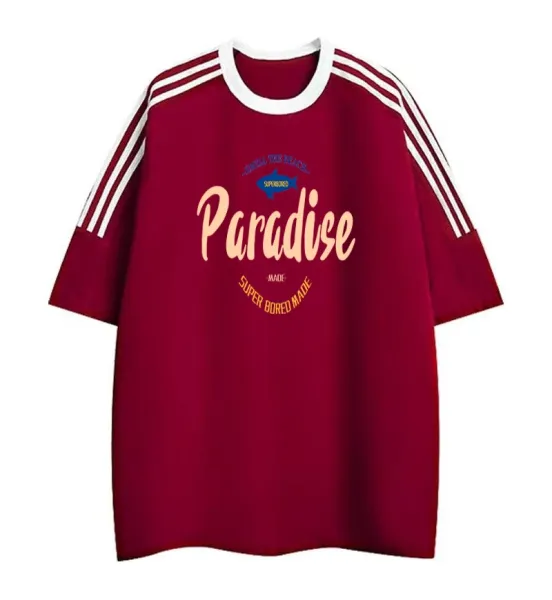 Design Super Bored Made Paradise Navy T-Shirt T-Shirts - 7