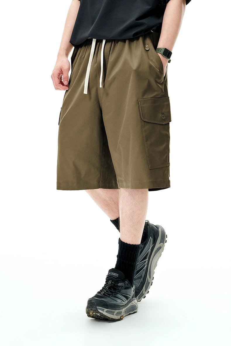 Design Cargo Shorts Black - 19