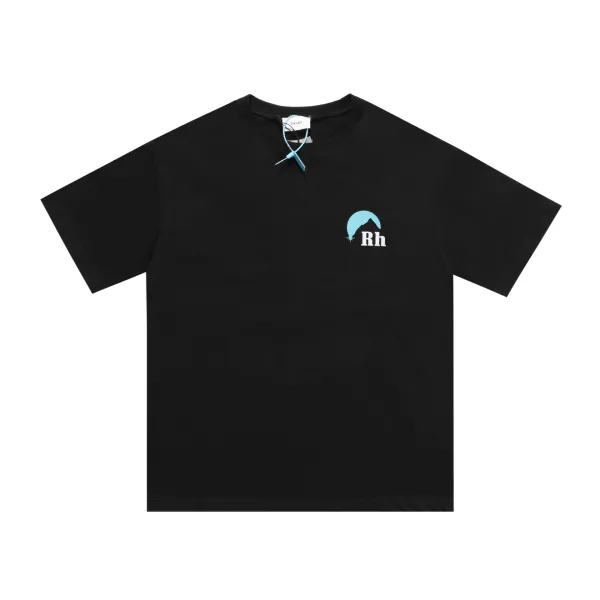 Rhude Mountain Logo Black T-Shirt - 1