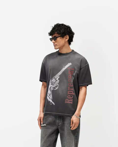 Represent Revolver Graphic T-Shirt Off-White - 6
