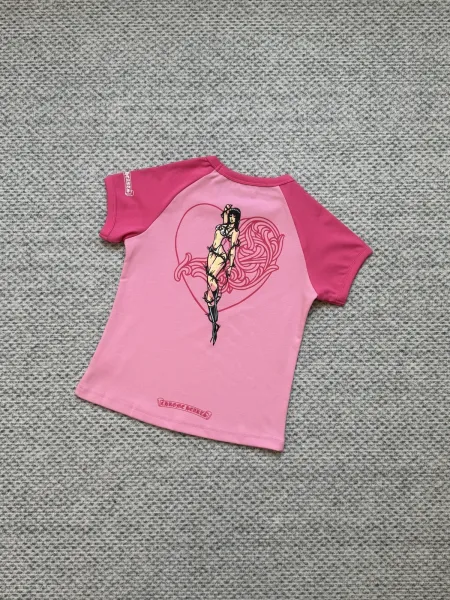 Chrome Hearts Deadly Doll Raglan T-Shirt White / Black - 15