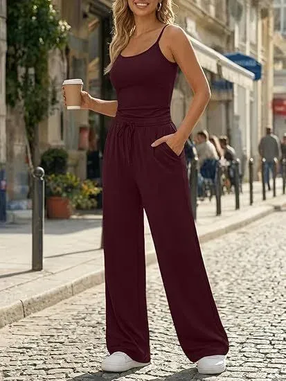 Design Wide-Leg Drawstring Pants Black - 11