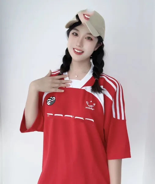 Adidas Originals Soccer Jersey Red / White - 23