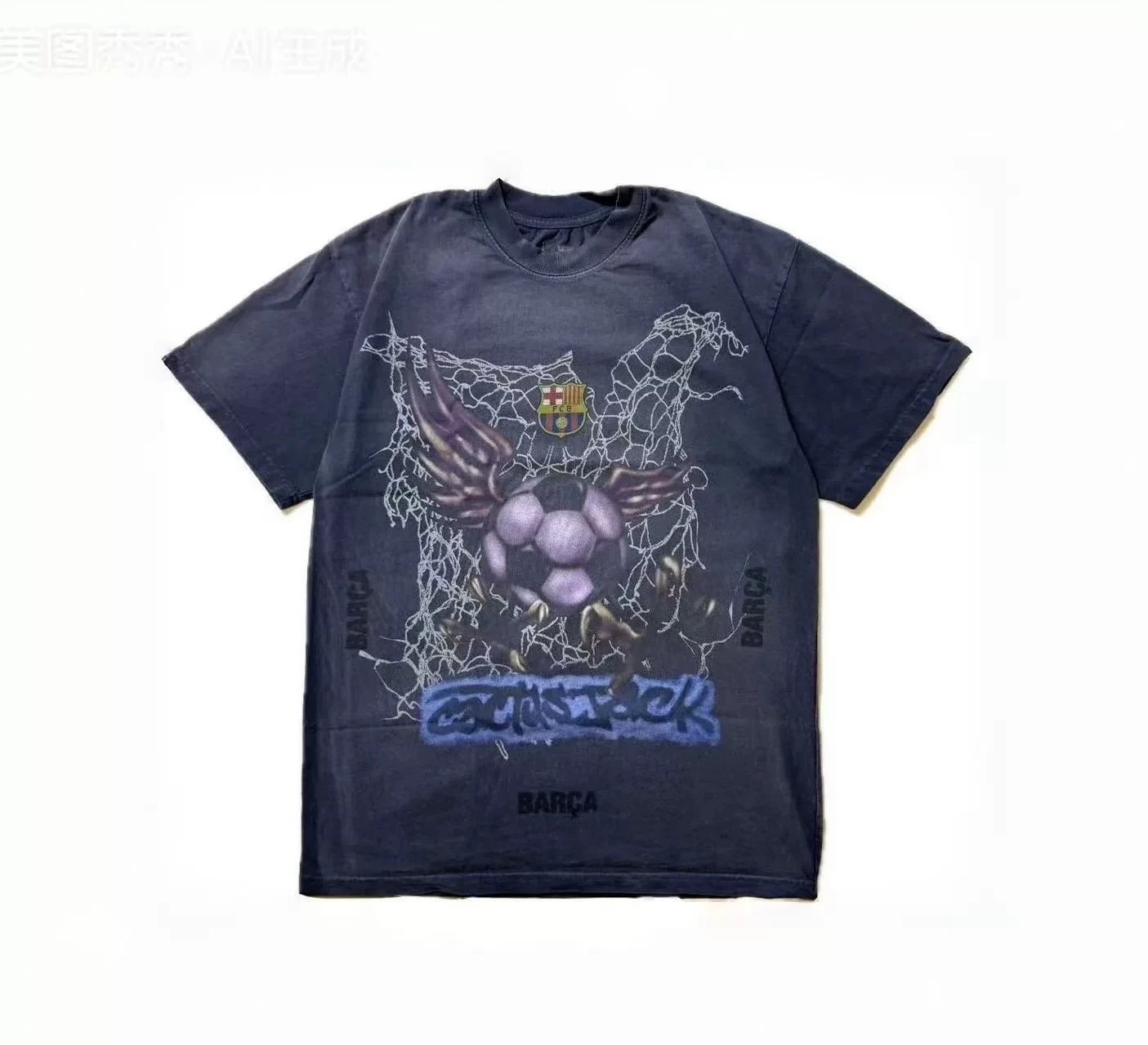 Cactus Jack Rodeo 10 Years Graphic T-Shirt Black - 9