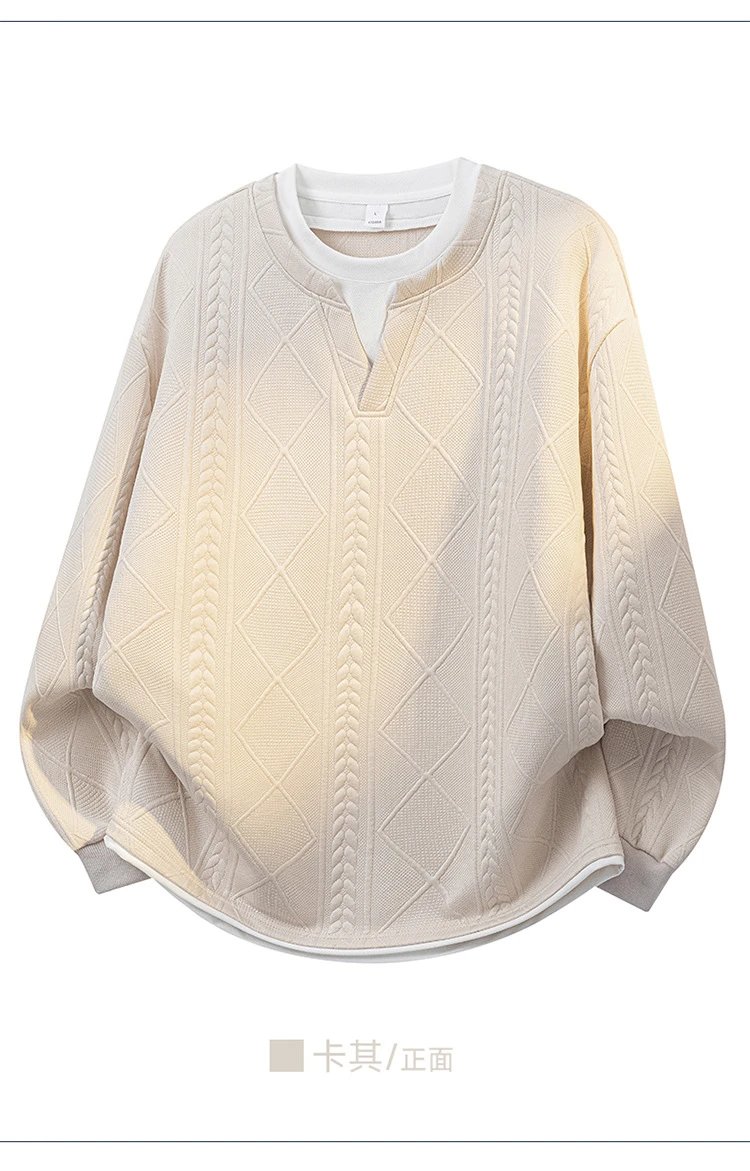 NASA x Design Gradient Knit V-Neck Sweater Multicolor - 13