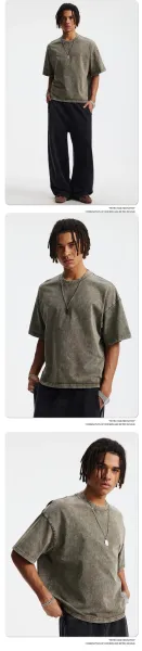 Design AR Stir Fried Make Old Short T-Shirt Batik Brown T-Shirt T-Shirts - 22