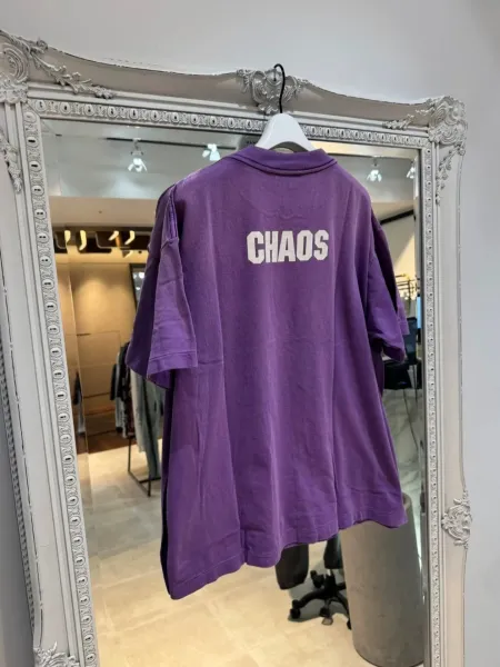 Design Saint-Mxx Logo Graphic T-Shirt Purple T-Shirts - 12