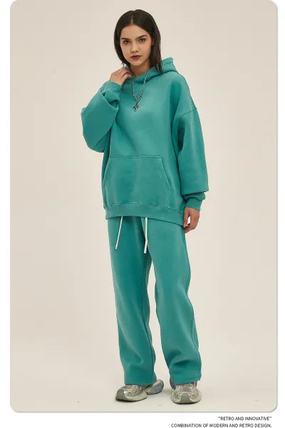 Design 350G Thickened Faint Yellow Hoodie - 58