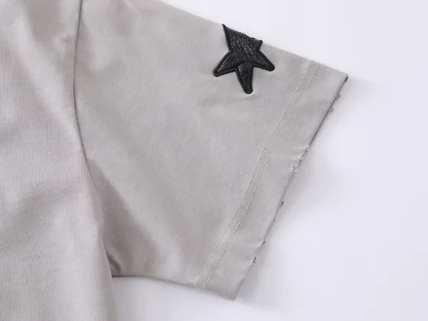 Design Star Embroidery Navy T-Shirt - 13