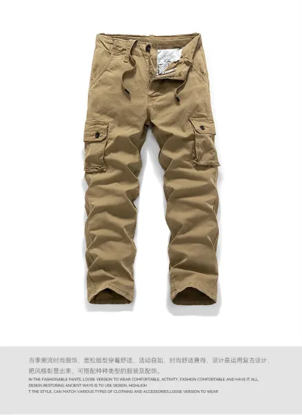 Design Cargo Pants Army Green Pants - 2
