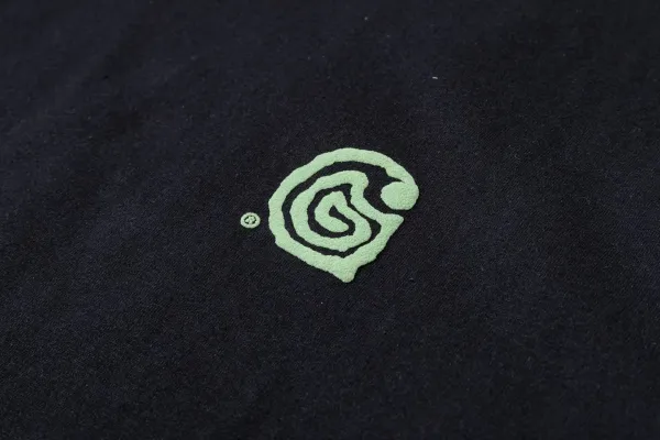 Design WIP Spiral Logo T-Shirt Dark Green T-Shirts - 32