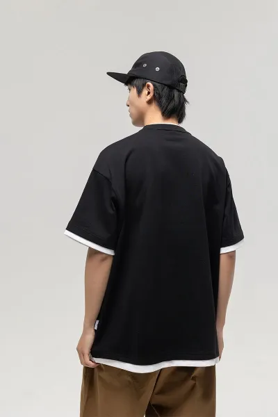 Design Not Just Outdoors Arch Logo T-Shirt Black T-Shirts - 13