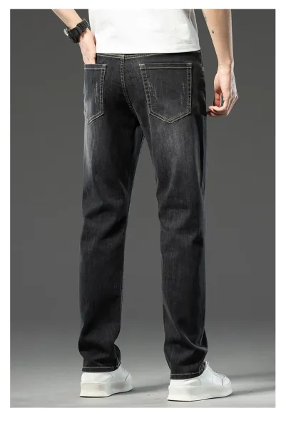 Design Classic Straight Fit Mid-Wash Blue Jeans - 26