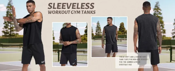 Design Basic Sleeveless Crewneck Pink Vest-Top - 3
