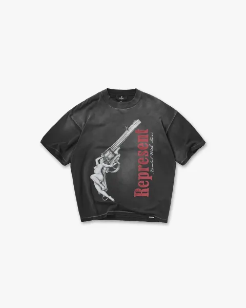 Represent Revolver Graphic T-Shirt Off-White - 10