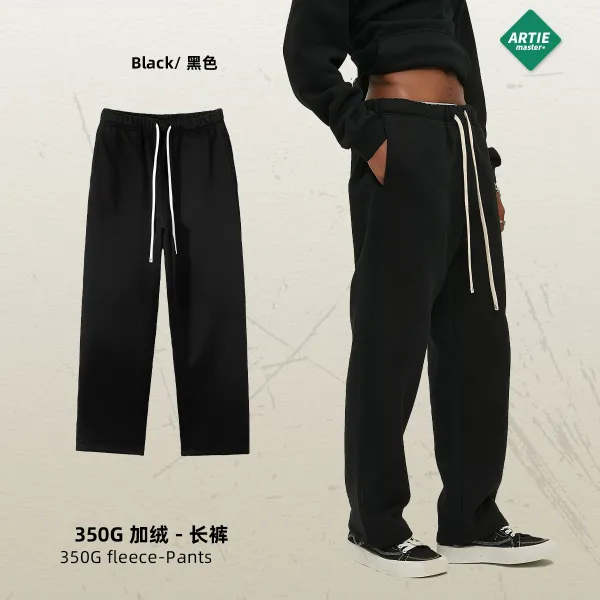 Arte Artie Master 350G Fleece Pants Black Sweatpants - 1