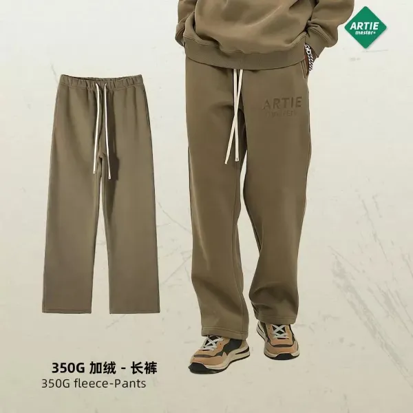 Arte Artie 350G Fleece Sweatpants Olive Sweatpants - 1