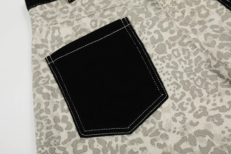Design Maxden Geesal Leopard Print Wide-Leg Pants - 13